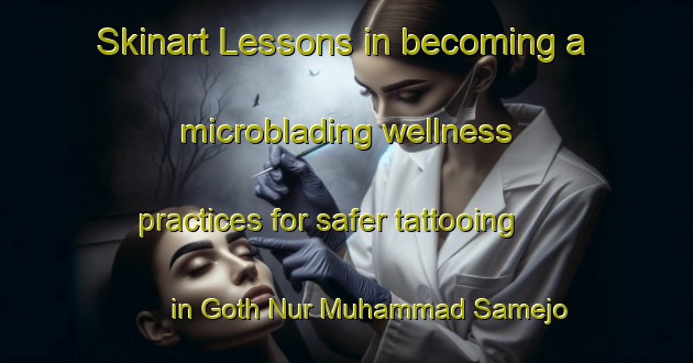 Skinart Lessons in becoming a microblading wellness practices for safer tattooing in Goth Nur Muhammad Samejo area | MicrobladingTraining | MicrobladingClasses | SkinartTraining-Pakistan